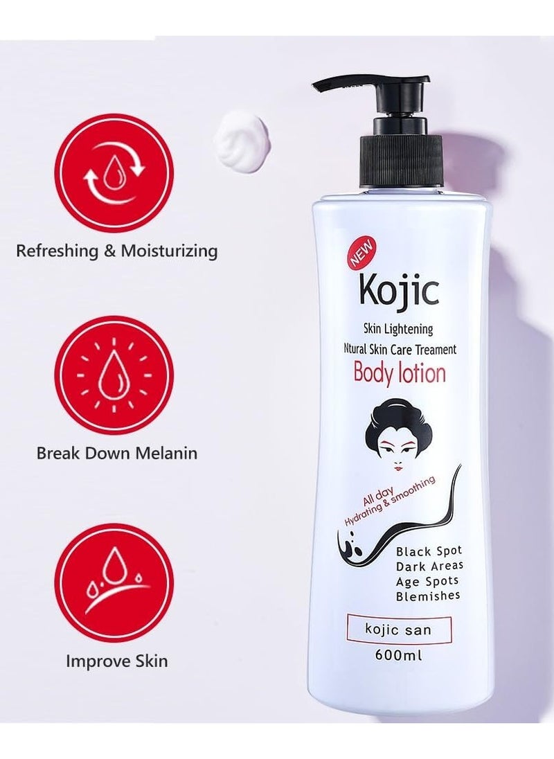 kojie.san - Lightening Body Lotion 600 ML - Image 1