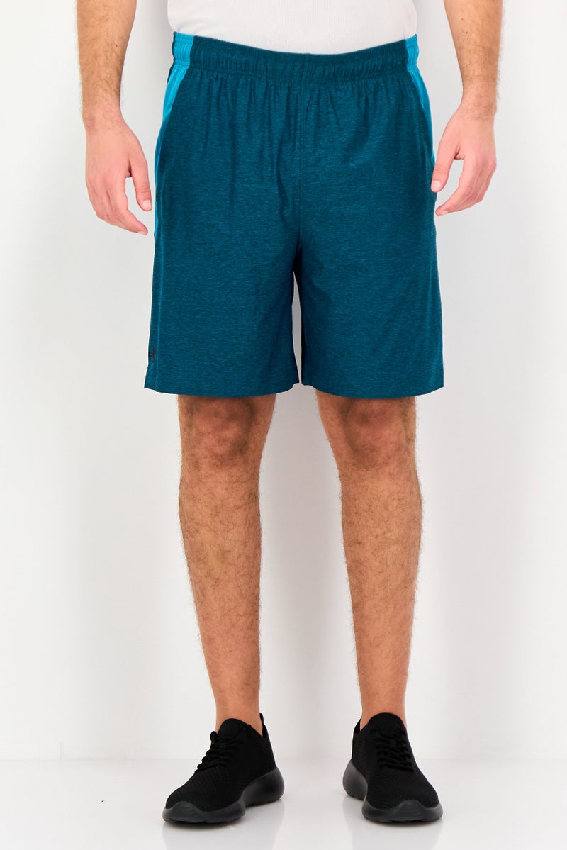 UNDER ARMOUR شورتات تدريب فضفاضة للرجال، متعددة الألوان - Image 1