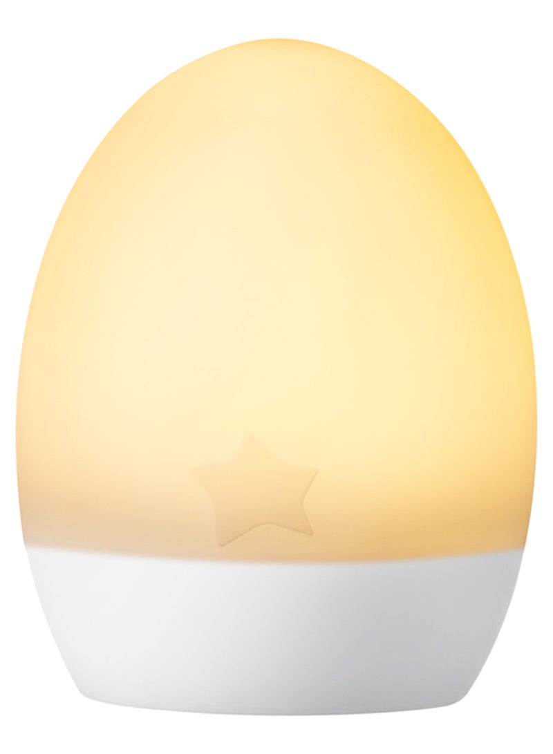 tommee tippee Penguin 2-in-1 Portable Nursery Night Light for Baby & Toddler – Soft Silicone Night Lamp with Dimmable Glow, USB Rechargeable, Removable Light for Sleeping, Bedtime, Travel White - Image 4