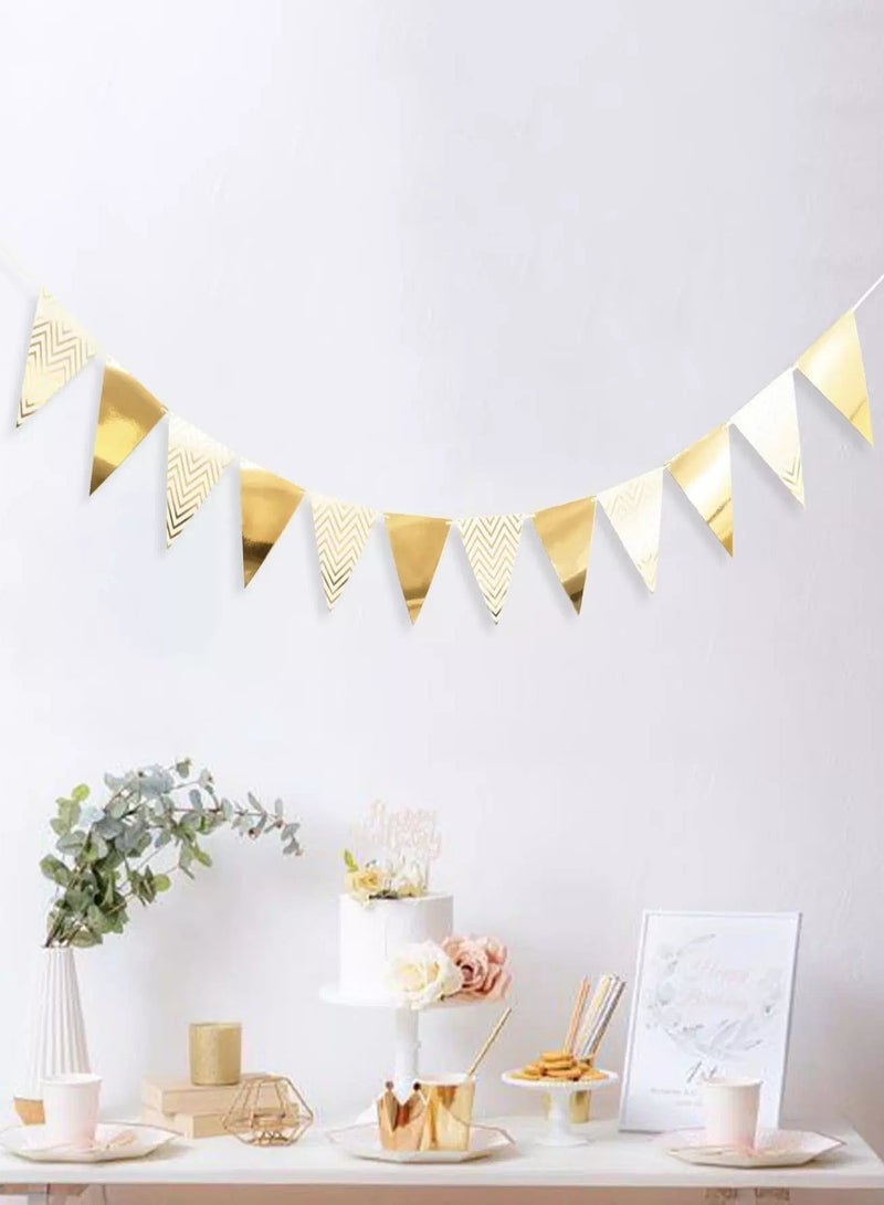 1set Chevron Pattern Party Banner  - Image 1