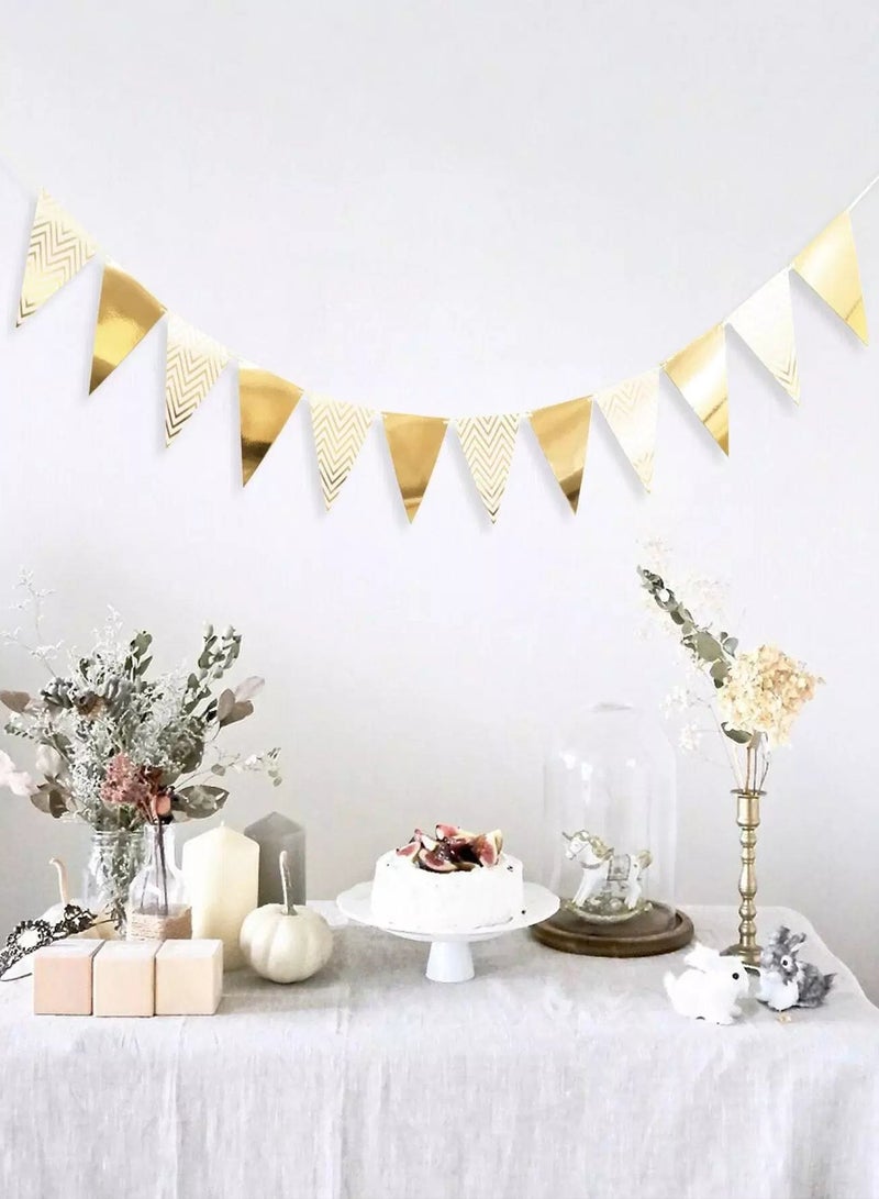 1set Chevron Pattern Party Banner  - Image 2