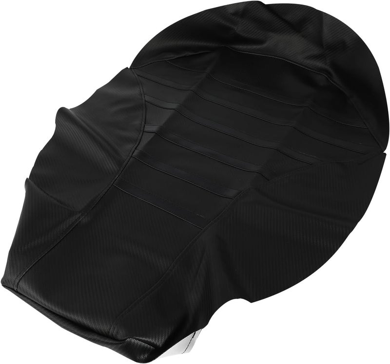 Wacece ATV Seat Cover Non-Slip Soft Waterproof for Sportsman 450 570 2014-2025, High Elastic Leather Black - Image 4