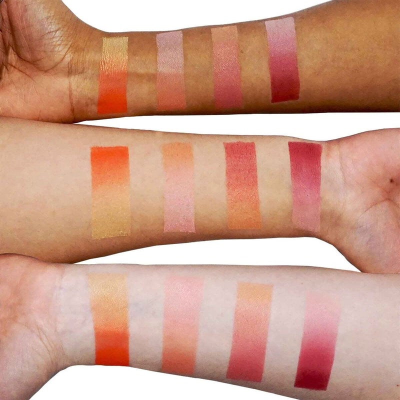 Kevyn Aucoin The Neo-Blush - Gradient Trio Richly-Pigmented, Lightweight Powder Cheek Blush & Highlighter Makeup Palette with Pearl, Satin, and Matte Finishes, Sunset, 6.8 g - Image 4