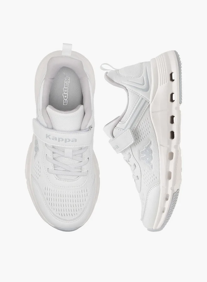 كابا Boys' Logo Detail Sports Shoes with Hook and Loop Closure