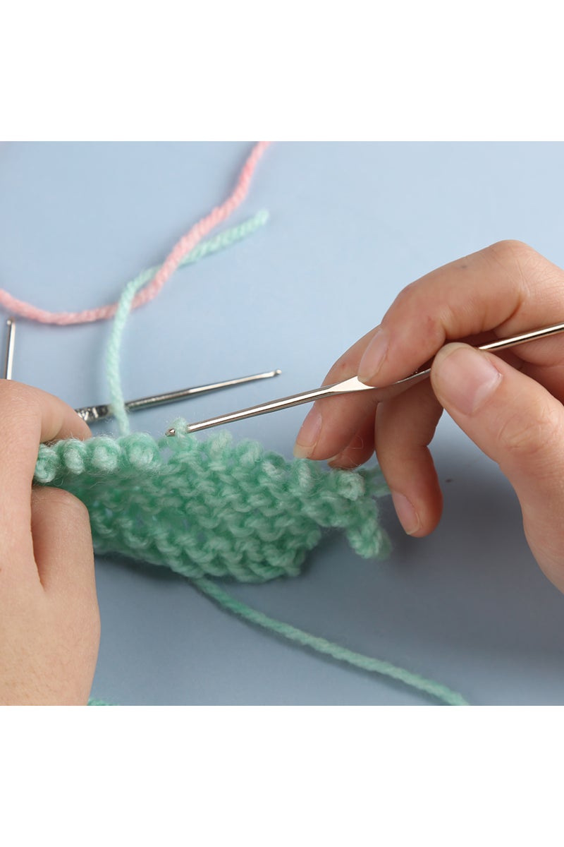 erorex 16Size Crochet Hooks Set Knitting Needles Set Crochet For Sweater Knitting Kit Single Head Croche... - Image 4