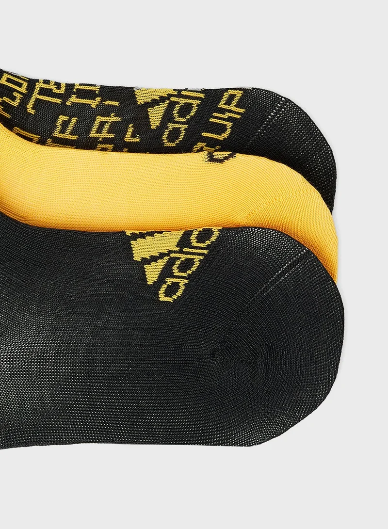 adidas مجموعة جوارب ميسي للأطفال عدد 3