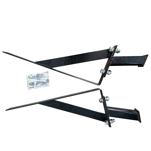 BST BSSP Adjustable Universal Center 12 Fender Mounting Bracket LH DriverRH Passenger Side for SemiTruck PeterbiltMack Kenworth Freightliner for Most Trucks - Image 1