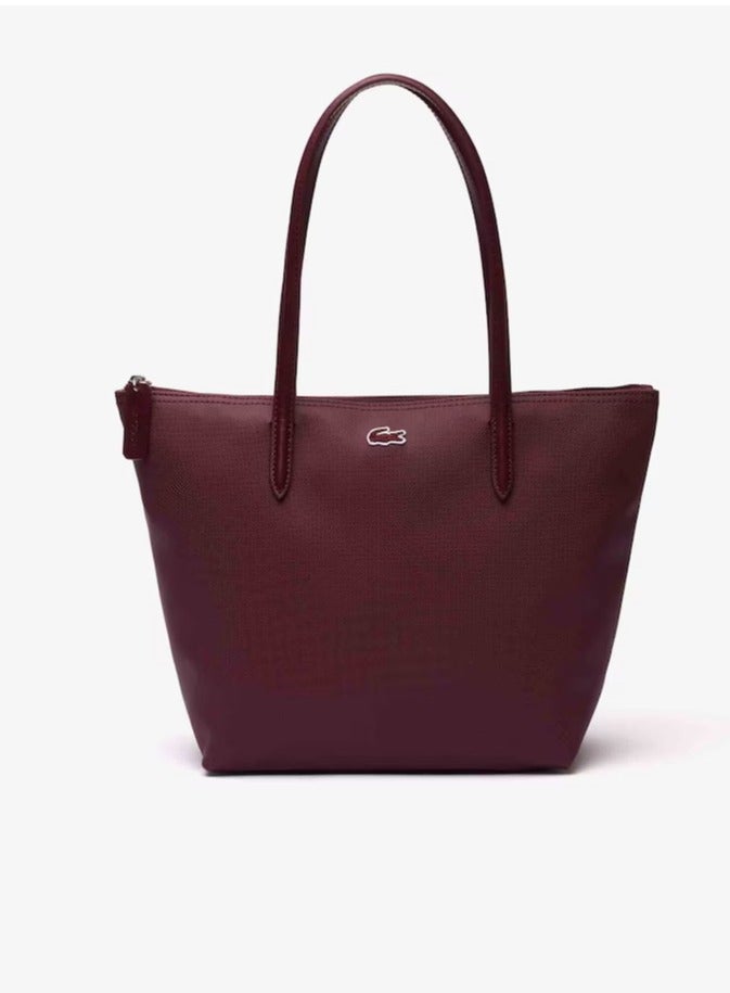 Lacoste Women's L12.12 Concept Fashion Versatile Large Capacity Zipper Handbag Single Shoulder Bag Tote Bag Camera Bag Medium - Image 1