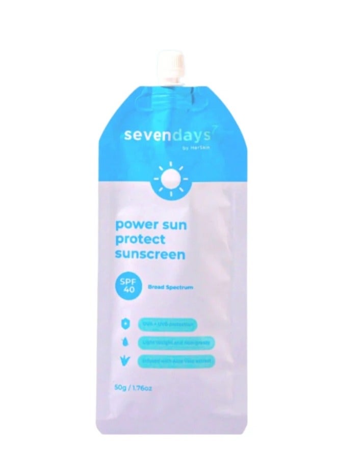 Sevendays Power Sun Protect Sunscreen SPF40 50g