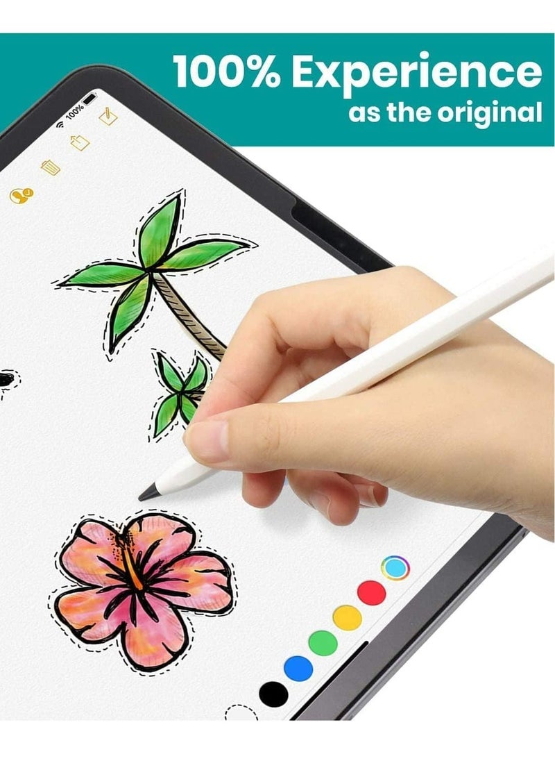 Oasisgalore - Replacement Pencil Tips for Apple Pencil 1st / 2nd Generation, Soft and Hard Pencil Nib for iPad Pencil 1st/Pencil 2 Gen, White, 6 Pack - Image 1