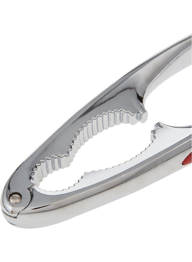 نيو فلام Stainless Steel Walnut Knacker Silver and Red - Image 3