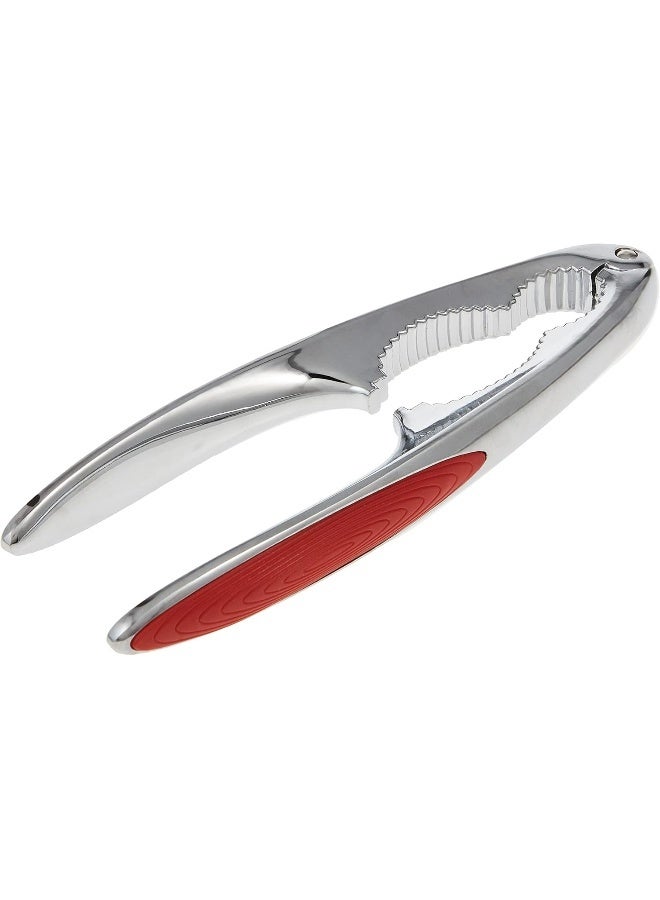 نيو فلام Stainless Steel Walnut Knacker Silver and Red - Image 2
