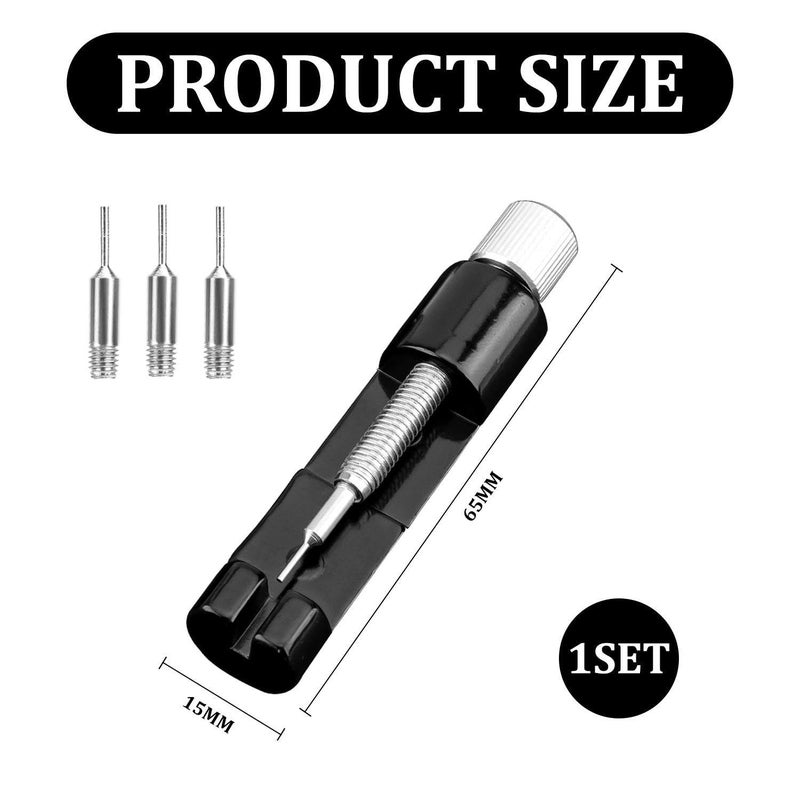 EPCDBBRT 1 Piece Bracelet Removal Tool with 3 Pieces Pins, Watch Link Removal Kit, Watch Adjustment Kit, Watch Strap Adjustment Tool, Watch Hands Removal Kit, Pin Removal Tool - Image 2