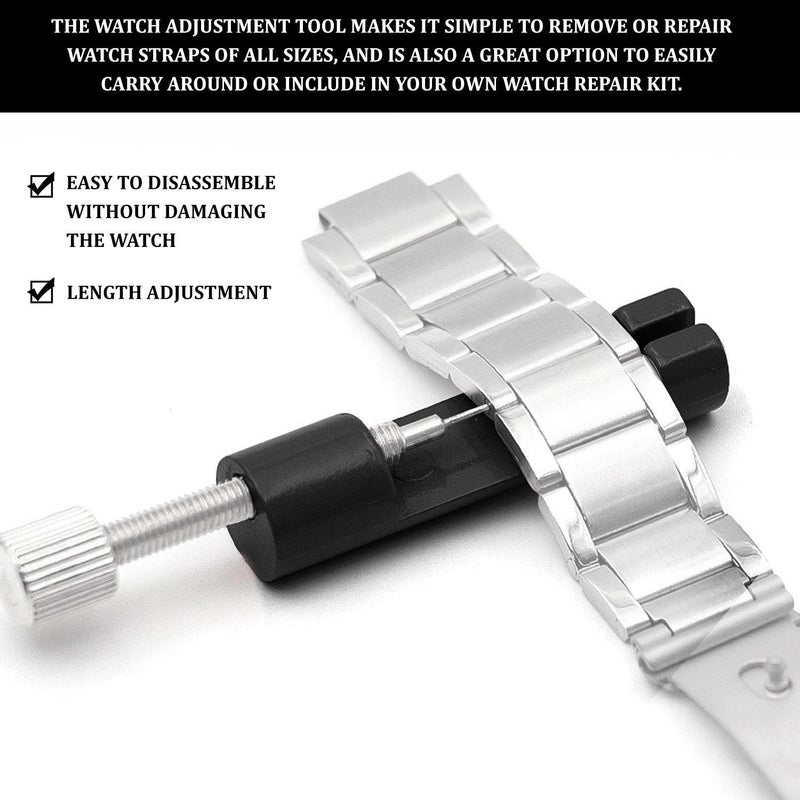 EPCDBBRT 1 Piece Bracelet Removal Tool with 3 Pieces Pins, Watch Link Removal Kit, Watch Adjustment Kit, Watch Strap Adjustment Tool, Watch Hands Removal Kit, Pin Removal Tool - Image 5