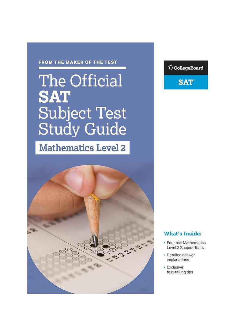 null - The Official SAT Subject Test In Mathematics Level 2 Study Guide Paperback - Image 1