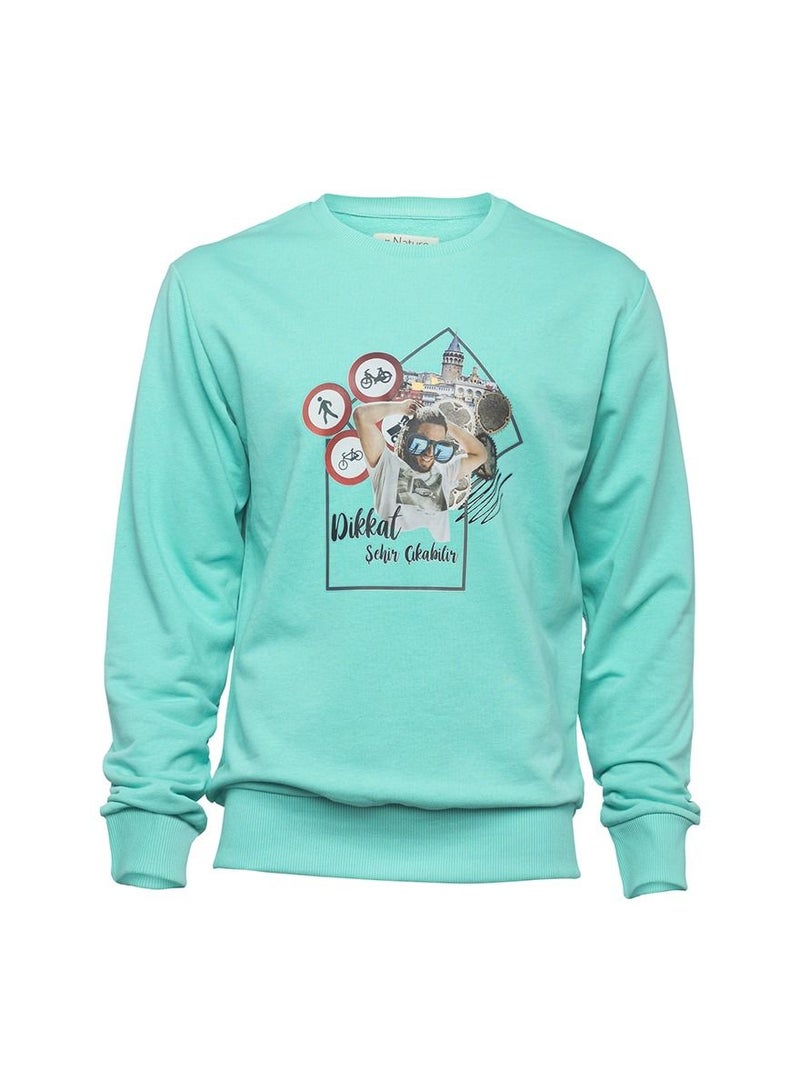 Biggdesign Biggdesign Nature Stop Men Sweatshirt  - Image 1