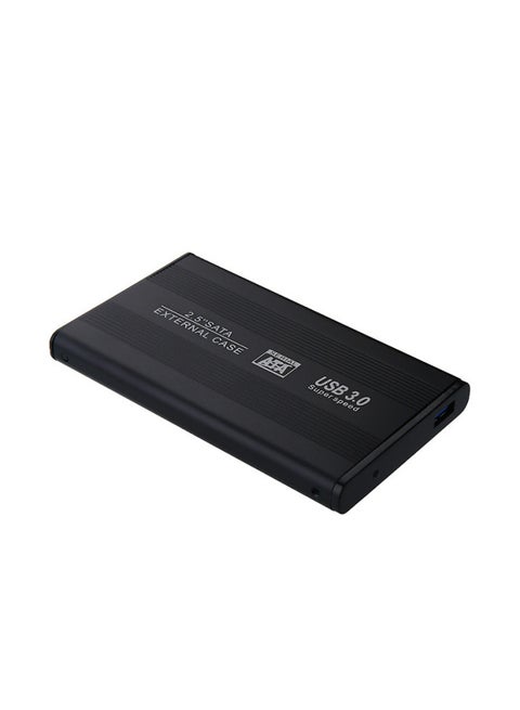 2.5inch USB3.0 Mobile Hard Drive Box SATA To USB3 0 Solid State SSD Notebook Hard Drive Box-Color:Black