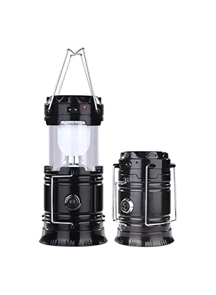 erorex 2 Pack Portable Led Camping Lantern Flashlights Survival Kit For Emergency, Hurricane, Outage  - Image 1