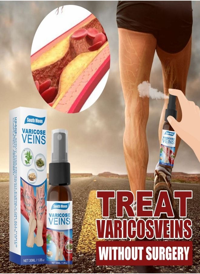 SOUTH MOON - Treatment of varicose veins spray, vein healing spray. - Image 1