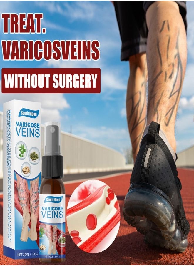 SOUTH MOON - Treatment of varicose veins spray, vein healing spray. - Image 1