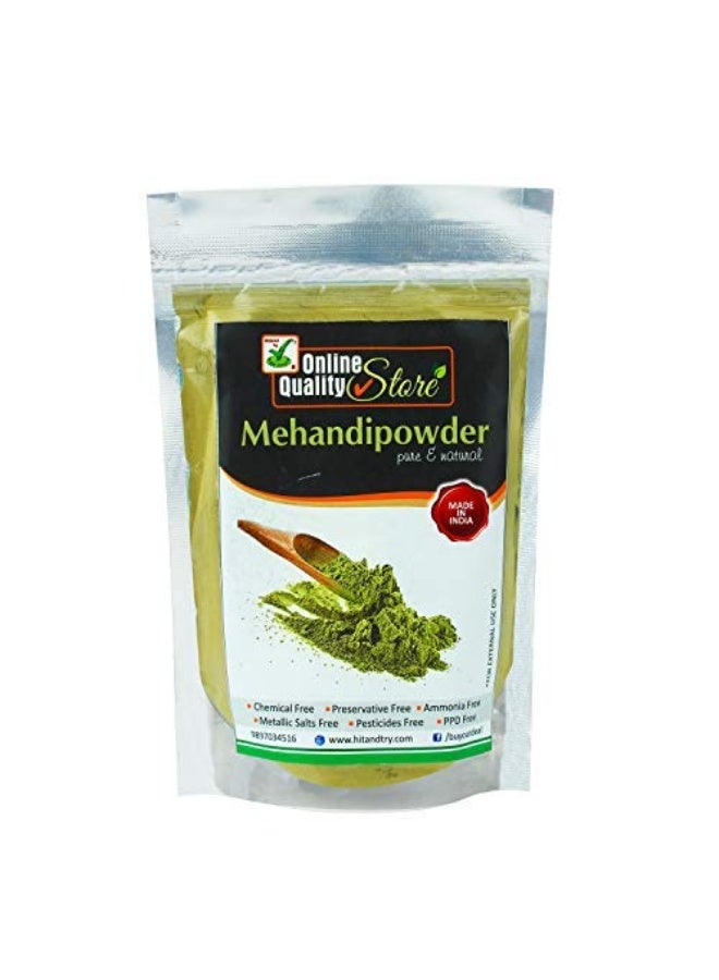 Online Quality Store Natural Organically Cultivated Herbal Henna Powder for Hair-100g |triple Sifted Powder |mehendi powder natural |Pure (Mehendi) |Natural Conditioning & Anti-Dandruff Hair Color Solution, for Men & Women - Image 2