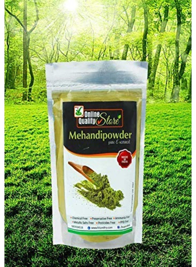 Online Quality Store Natural Organically Cultivated Herbal Henna Powder for Hair-100g |triple Sifted Powder |mehendi powder natural |Pure (Mehendi) |Natural Conditioning & Anti-Dandruff Hair Color Solution, for Men & Women - Image 4