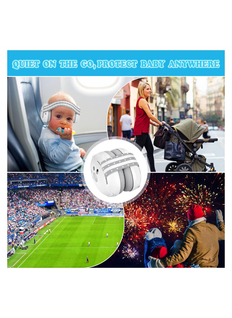 Generic - Noise Cancelling Headphones for Babies and Toddlers (Up to 36 Months) - Ear Protection for Sleep, Travel, Concerts, and Events. Perfect Hearing Safety for Infants! - Image 1