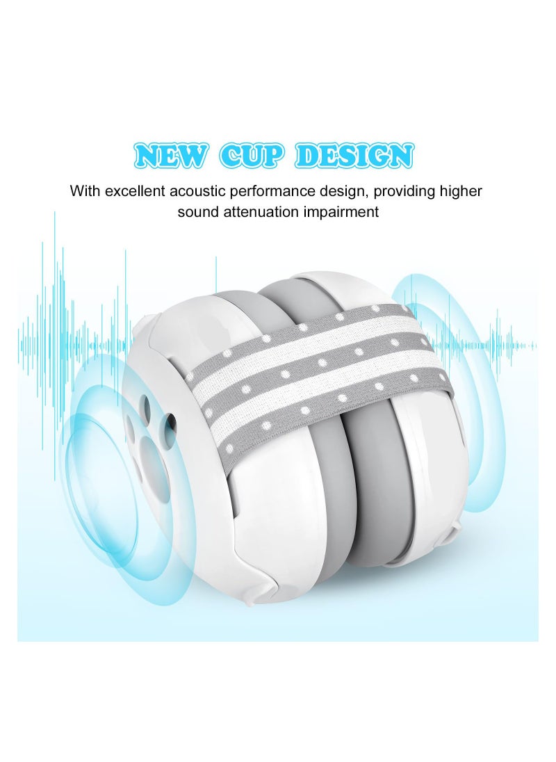 Generic - Noise Cancelling Headphones for Babies and Toddlers (Up to 36 Months) - Ear Protection for Sleep, Travel, Concerts, and Events. Perfect Hearing Safety for Infants! - Image 1