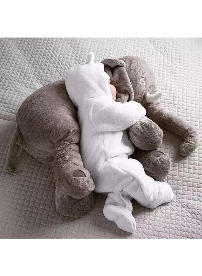 Halley - Plush Toy Gray Pof My Sleeping Friend Plush Elephant 65 cm - Image 1
