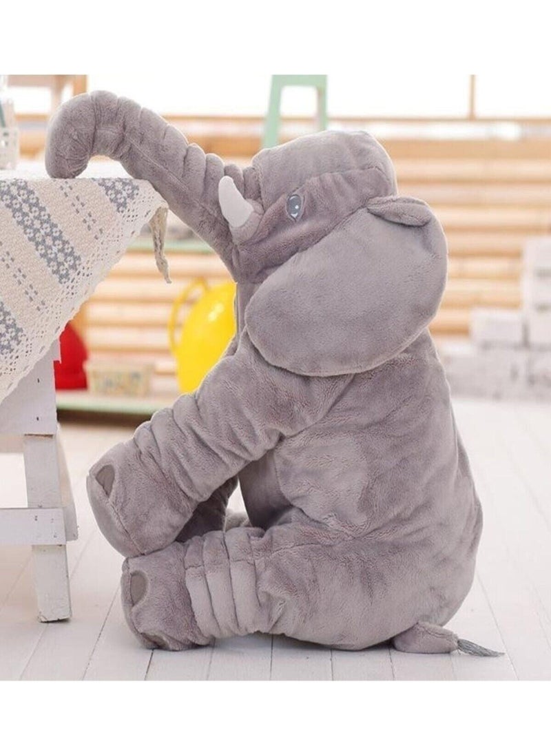 Halley - Plush Toy Gray Pof My Sleeping Friend Plush Elephant 65 cm - Image 1
