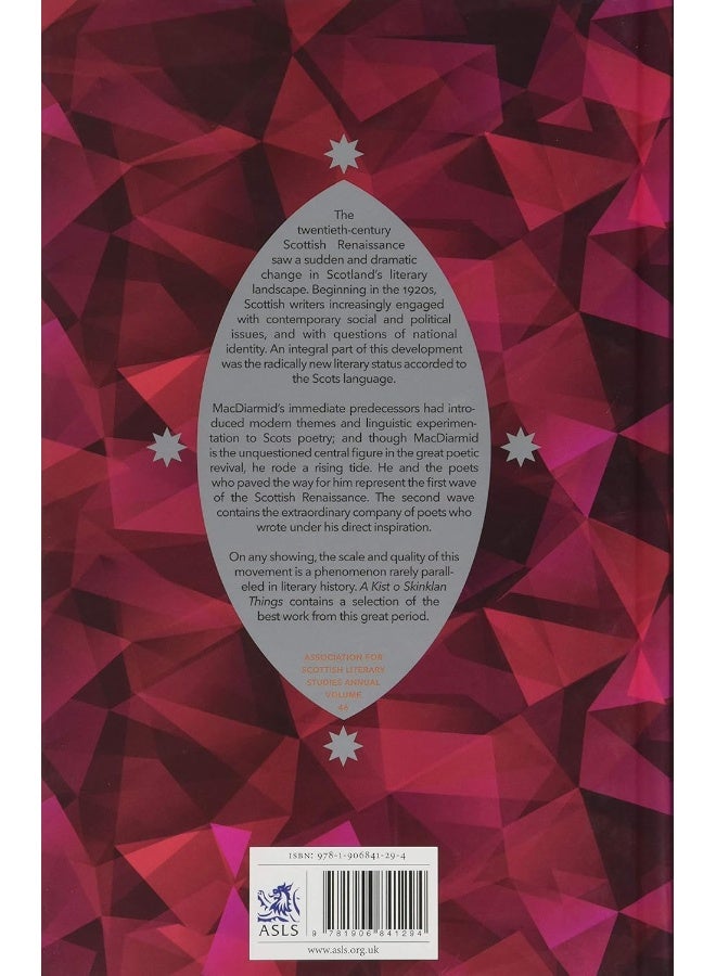 A Kist o Skinklan Things: An Anthology of Scots Poetry from the First and Second Waves of the Scottish Renaissance - Image 2