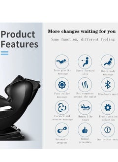 Massage Chair for Full Body Massaging, 5 AUTO Programs, Wireless Music, Zero Gravity for prefect rest. - pzsku/Z3BA6FFDCD1E9A1FCD42CZ/45/_/1679327178/8a4f7b13-0863-4b31-a09a-e3c52dfcd368