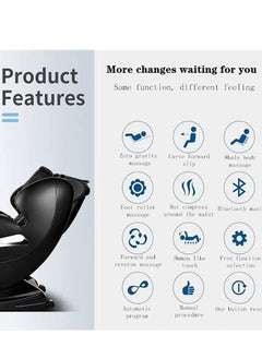 AWD Massage Chair for Full Body Massaging, 5 AUTO Programs, Wireless Music, Zero Gravity for prefect rest.  - Image 2