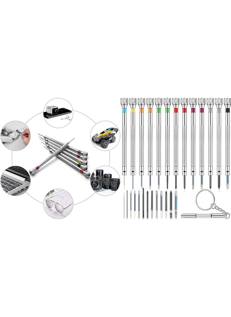DIY Crafts DIY Crafts CTDIYHI31742 20pc PenShape Magnetic Precion Multi Use Screwdriver Set for Office Household DIY Assortment Kit Design No  - Image 5