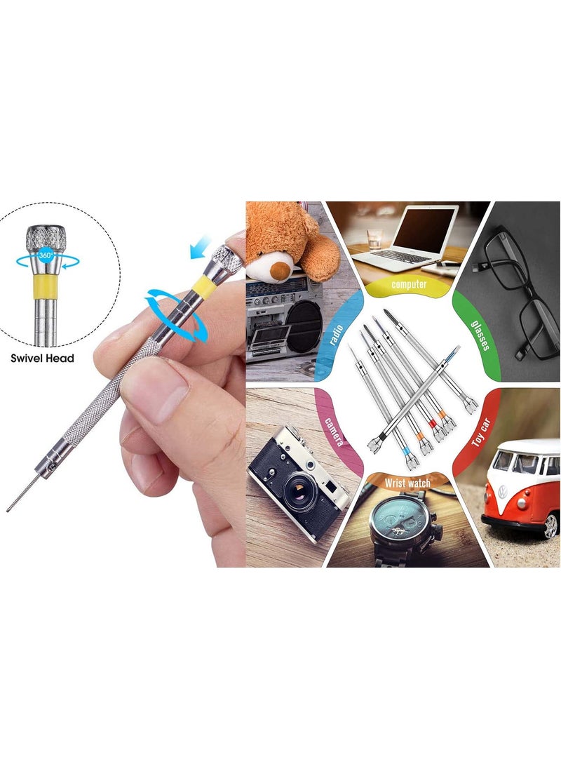 DIY Crafts DIY Crafts CTDIYHI31742 20pc PenShape Magnetic Precion Multi Use Screwdriver Set for Office Household DIY Assortment Kit Design No  - Image 4