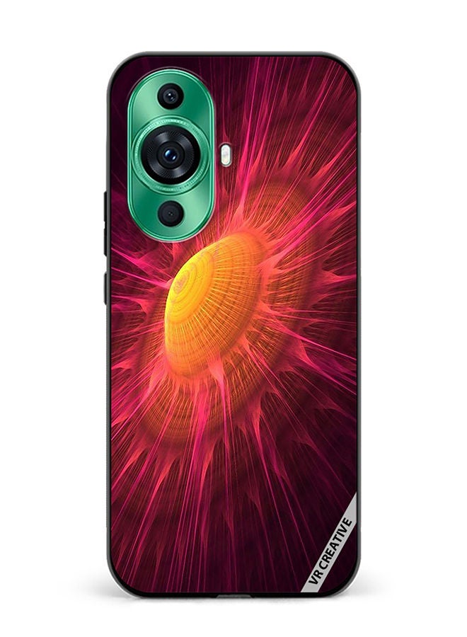VR CREATIVE Protective Case Cover For Huawei nova 11 Abstract Design Multicolour - Image 1