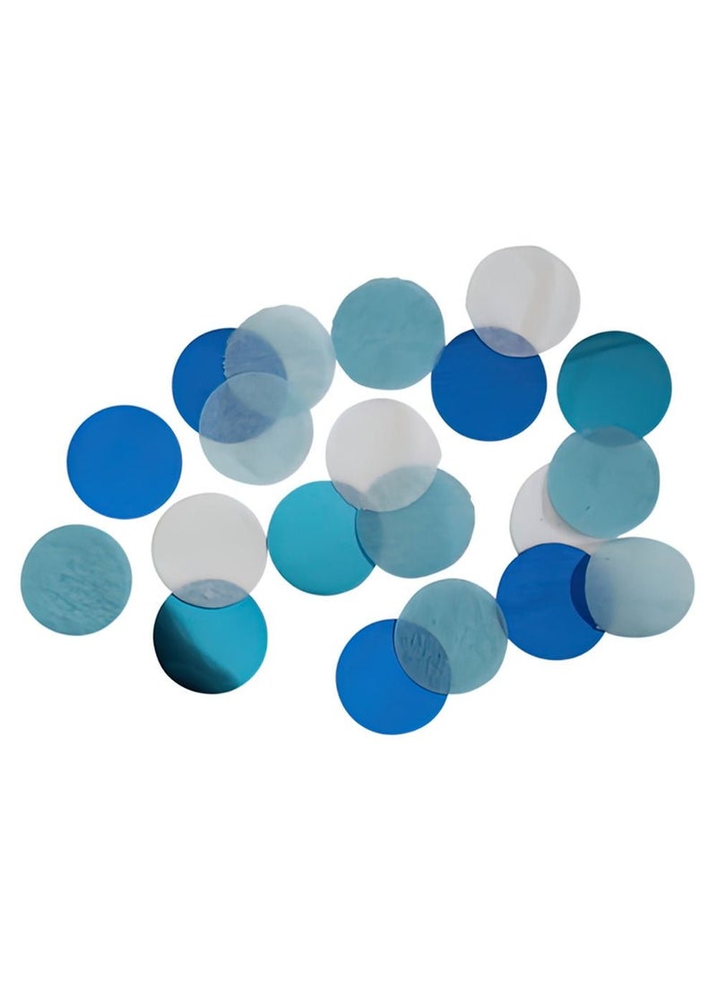 Confetti Blue Paper 2cm 15g