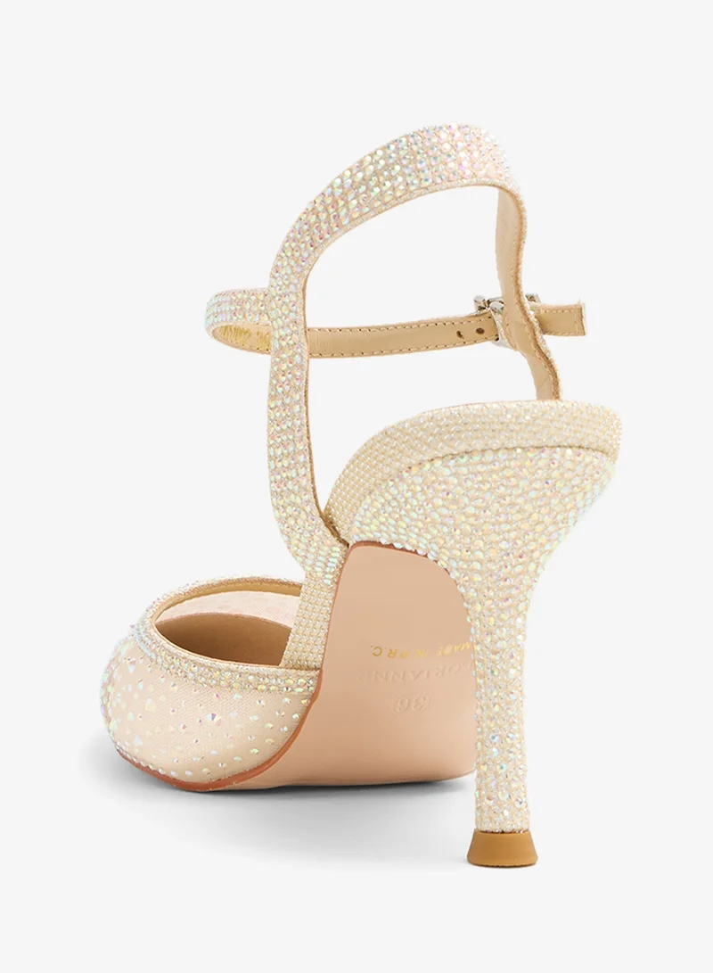 لوريان Jeena - Crystal  pumps Ankle Strap