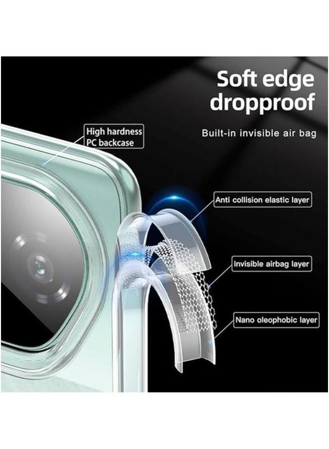 Case Compatible with Honor 300 Pro, Mag-Safe, Shockproof High-Grade Protection, Yellowing Resistant, Magnetic Classic Hybrid  - Image 3