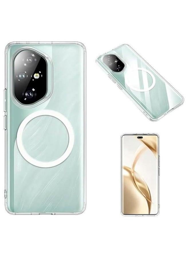 Case Compatible with Honor 300 Pro, Mag-Safe, Shockproof High-Grade Protection, Yellowing Resistant, Magnetic Classic Hybrid  - Image 5