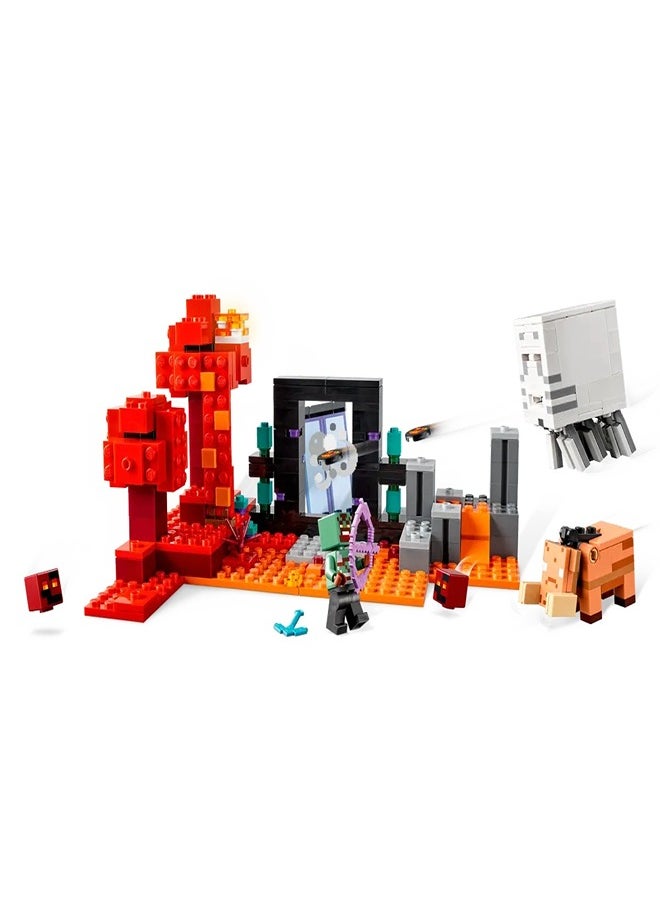 LEGO LEGO - Minecraft The Nether Portal Ambush 352 Pieces - 21255  - Image 2
