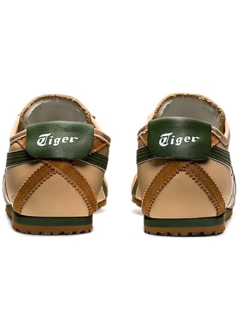 Onitsuka Tiger Mexico 66 Unisex Colorblock Sneakers – Brown/Green | Retro Casual & Lightweight Comfort - Image 5