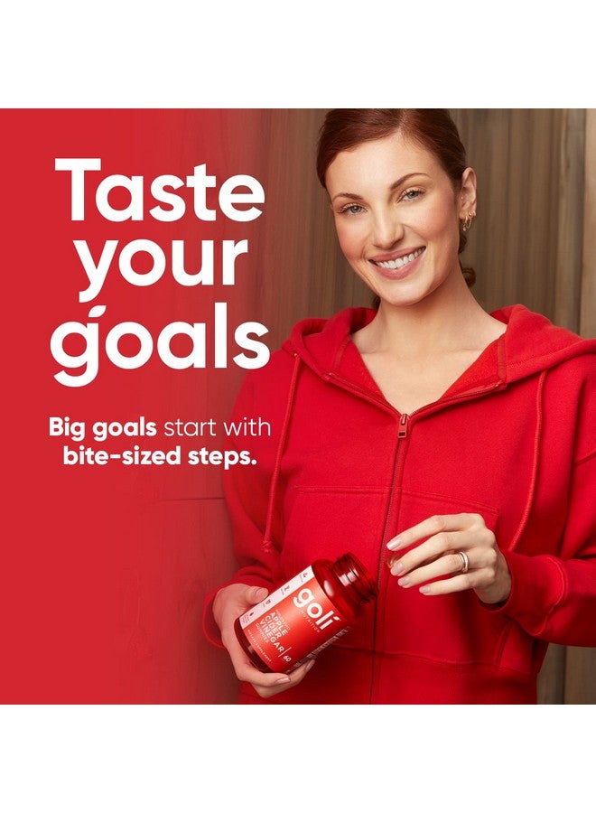 Goli Apple Cider Vinegar Gummy Vitamins 180 Count Vitamins B9 & B12 Gelatin Free Gluten Free Vegan & Non Gmo - Image 4