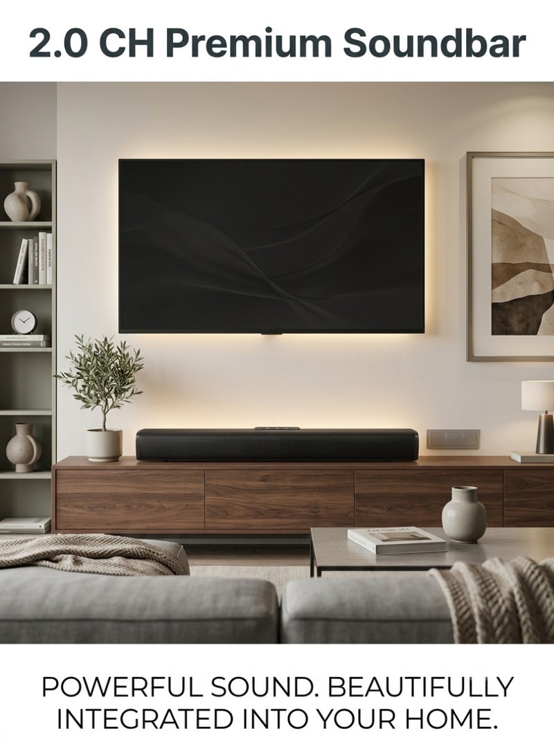سامسونج Samsung Bundle of 55 Inch Q6F 4K QLED Smart TV With 2.0 Channel Soundbar Bluetooth, HDMI, USB - (2025 Model) 100% Color Volume, HDR10+ | Tizen OS, Knox Security | Metal Stream Design, Wi-Fi, HDMI, USB | 55Q6F+SOUNDBAR Black - Image 5