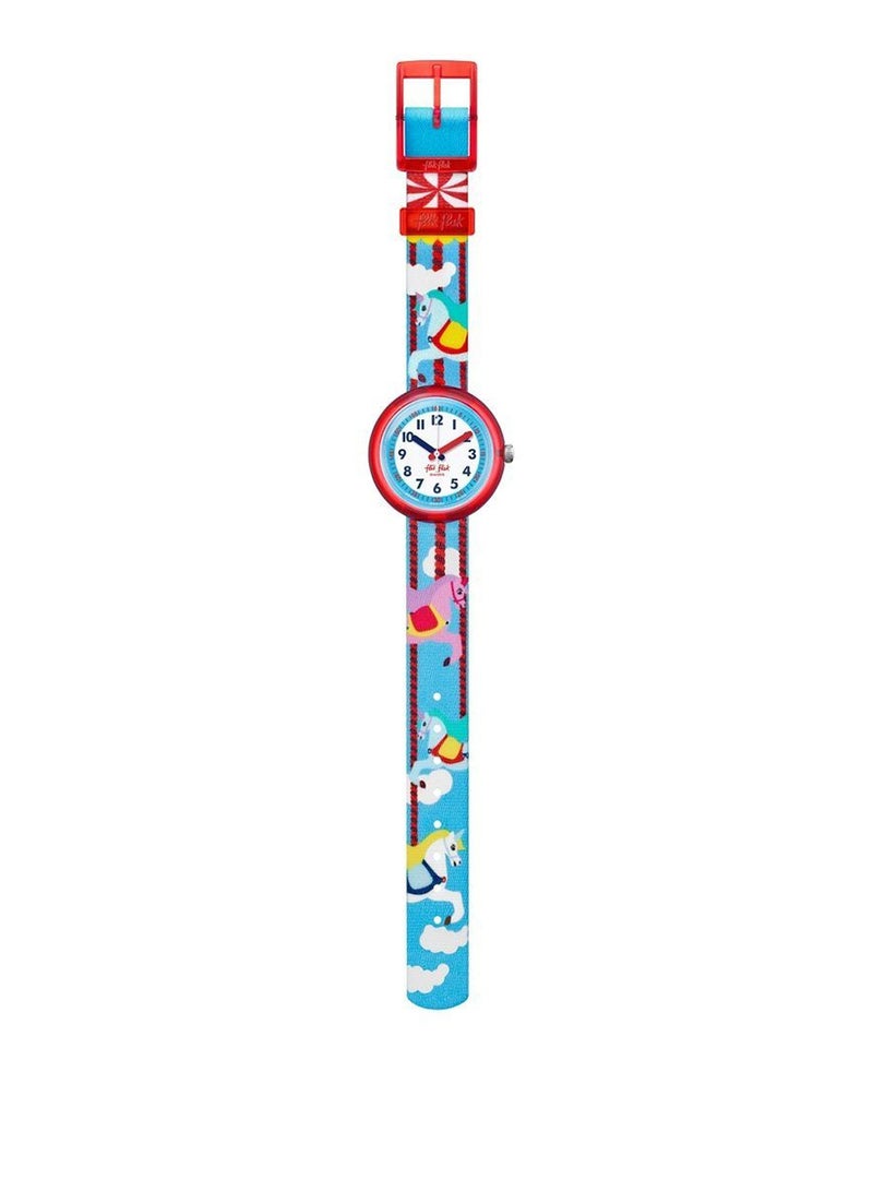 Flik Flak ساعة معصم للبنات بحركة كوارتز مقاومة للماء - 33 مم - Image 2