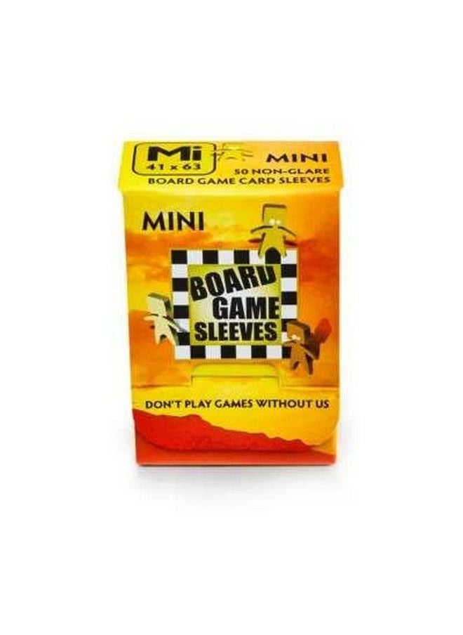 Arcane Tinmen - E Tinmen Non Glare Board Game Sleeves 50 Ct Mini Size Card Sleeves Value Bundle! - Image 1