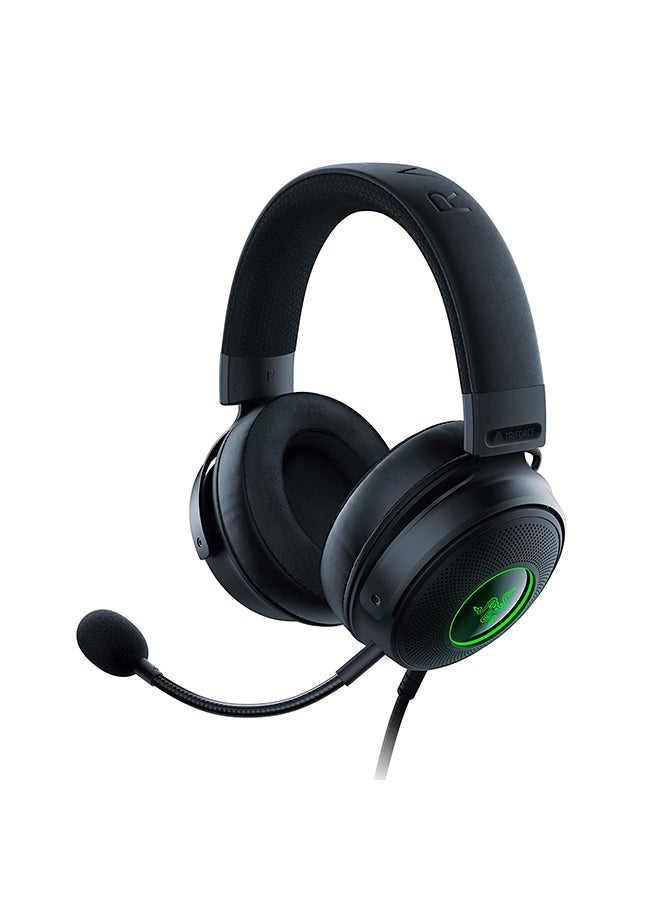 RAZER Kraken V3 Wired USB Gaming Headset, Black - Image 1