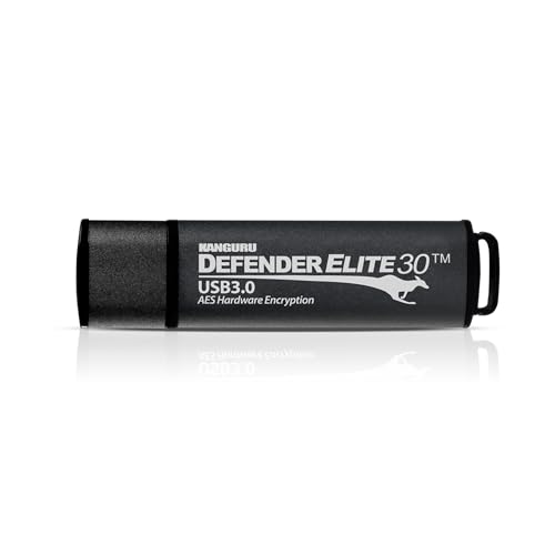 Kanguru Defender Elite30 – 32 GB Hardware Encrypted Flash Drive - Physical Write Protect Switch – SuperSpeed USB 3.0 - Image 3