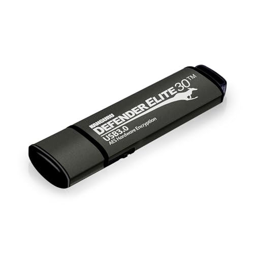 Kanguru Defender Elite30 – 32 GB Hardware Encrypted Flash Drive - Physical Write Protect Switch – SuperSpeed USB 3.0 - Image 4