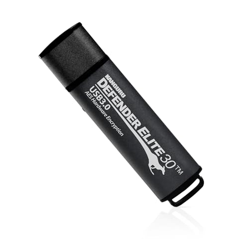 Kanguru Defender Elite30 – 32 GB Hardware Encrypted Flash Drive - Physical Write Protect Switch – SuperSpeed USB 3.0 - Image 2